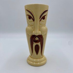 Orchids of Hawaii Fu Manchu Tiki Mug Tumbler Vase R-82 Vintage Made in Japan